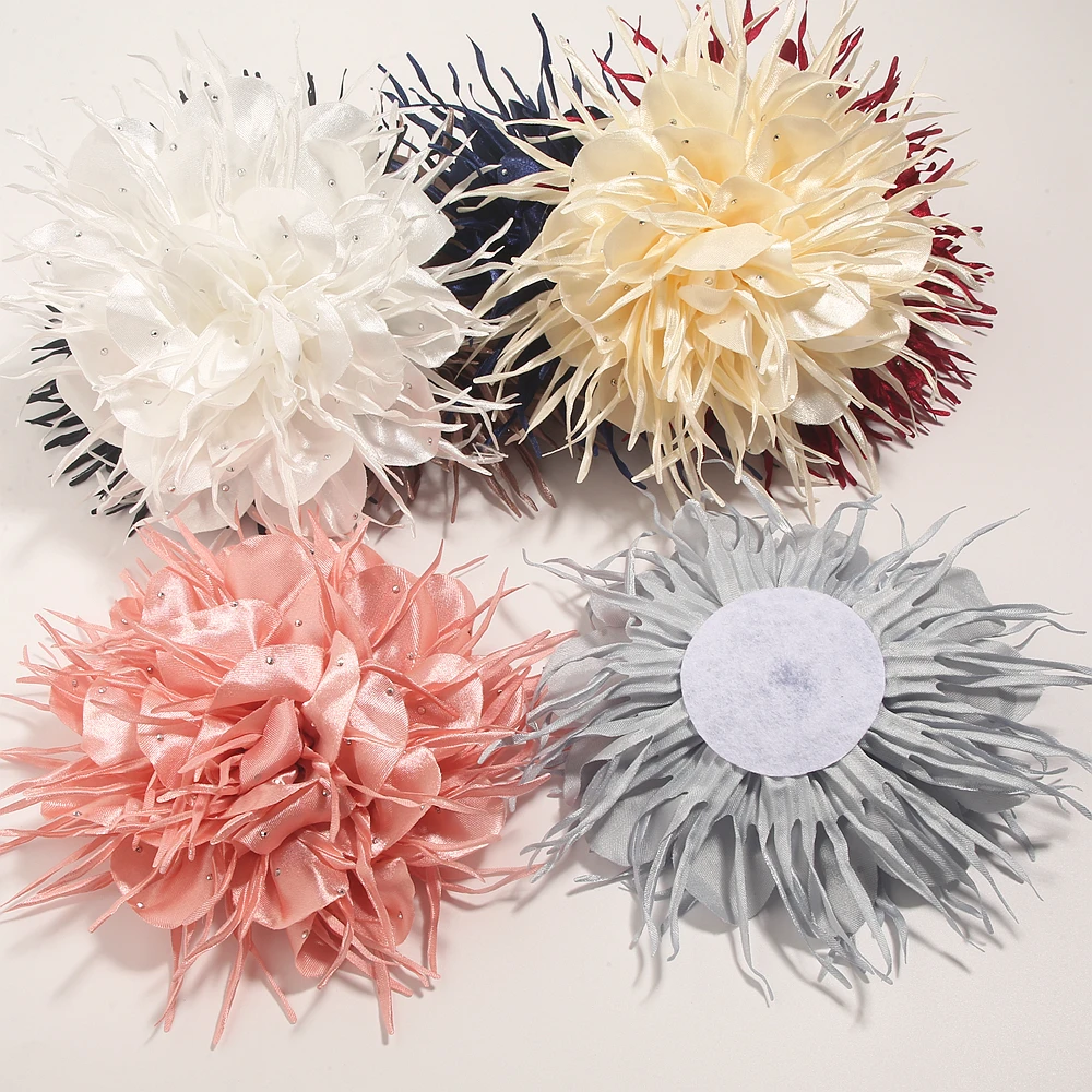 15cm Women's High-end and Atmospheric Flower for Brooch Fashionable Charm Birthday Party Commercial Performance Accessories