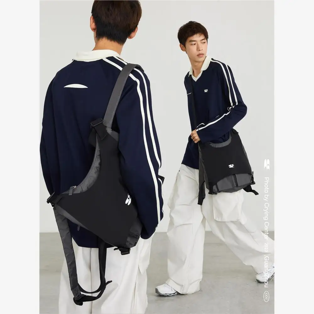 

Уличный жилет-сумка с двойным уплотнением, может быть через плечо Crnenter Bla ey, функциональная политика без бренда, зарегистрированная торговая марка