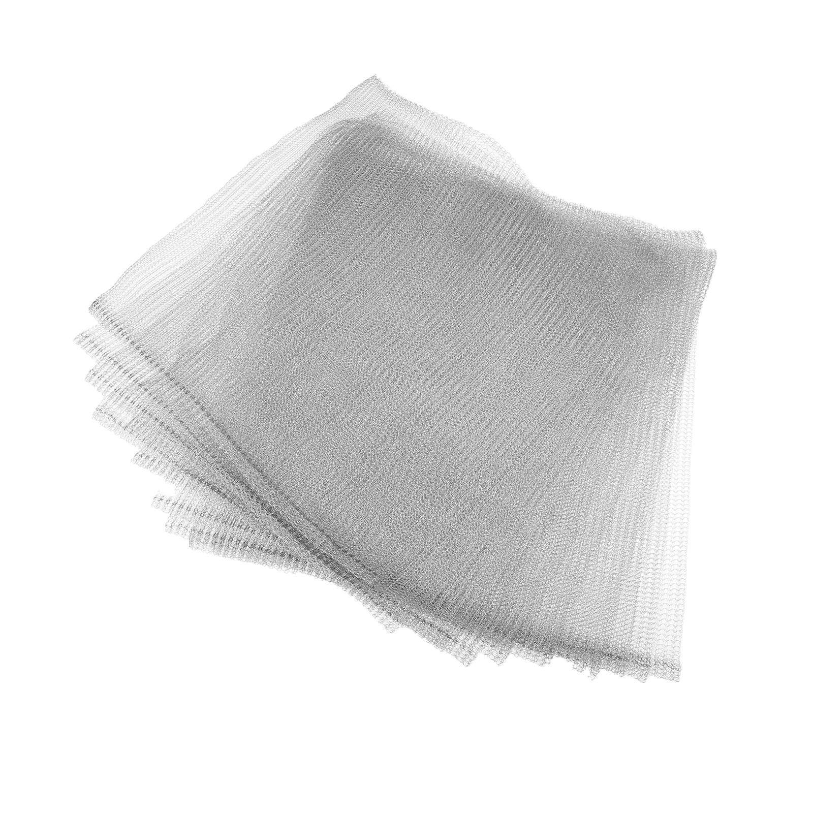 10Pcs 16.7x15.9in Open Metal Mesh Bags Plant Root Protection Wire Mesh Basket Prevent Moles Field Mice Corrosion resistant