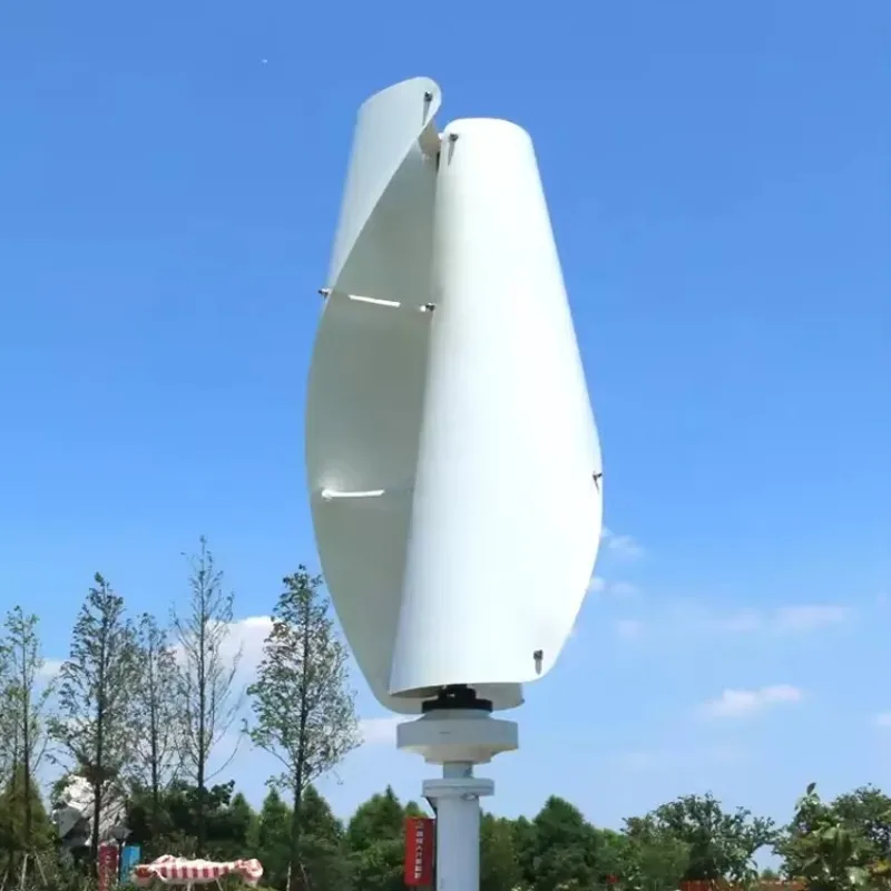 

China Factory Free Energy Windmill 2000w 3000w Vertical Wind Turbine Generator 96v 120v 220v Maglev Generator MPPT Controller