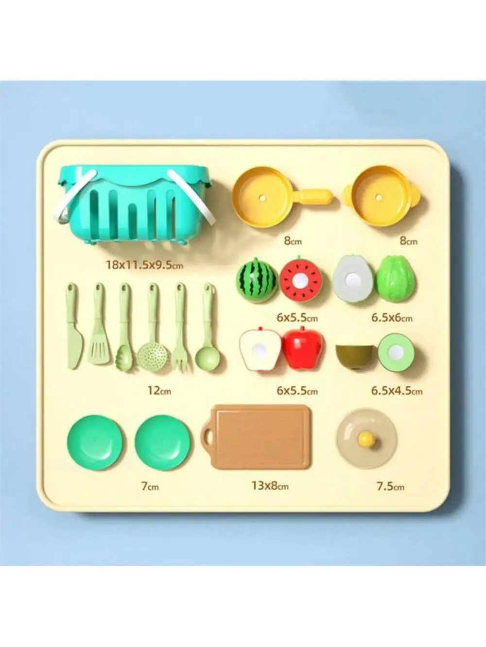 Accessoires de légumes, jouet éducatif, Kit alimentaire pour enfants en bas âge, cadeau de coupe, jouet alimentaire pour enfants, cuisine, faire semblant de fruits