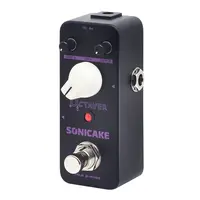 SONICAKE Octaver Analógico Clásico Octave Guitarra Bajo Pedal de efectos QSS-19