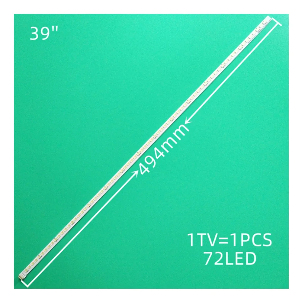 

LED Backlight strip 72 led For TCL 39''TV T52M390354AI1ET13T35_Rev1.0 L39F2560 L39F2550E LE39D8800 L39F2590E L39F1570B L39F1510B