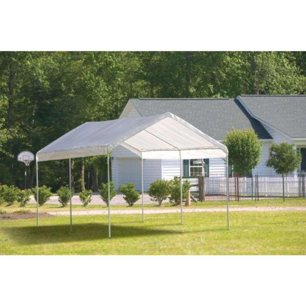 Outdoor Gazebo or Heavy Duty Steel Canopy Including Waterproof Cover with 50+ UPF Sun Protection Backyard Shade Tent