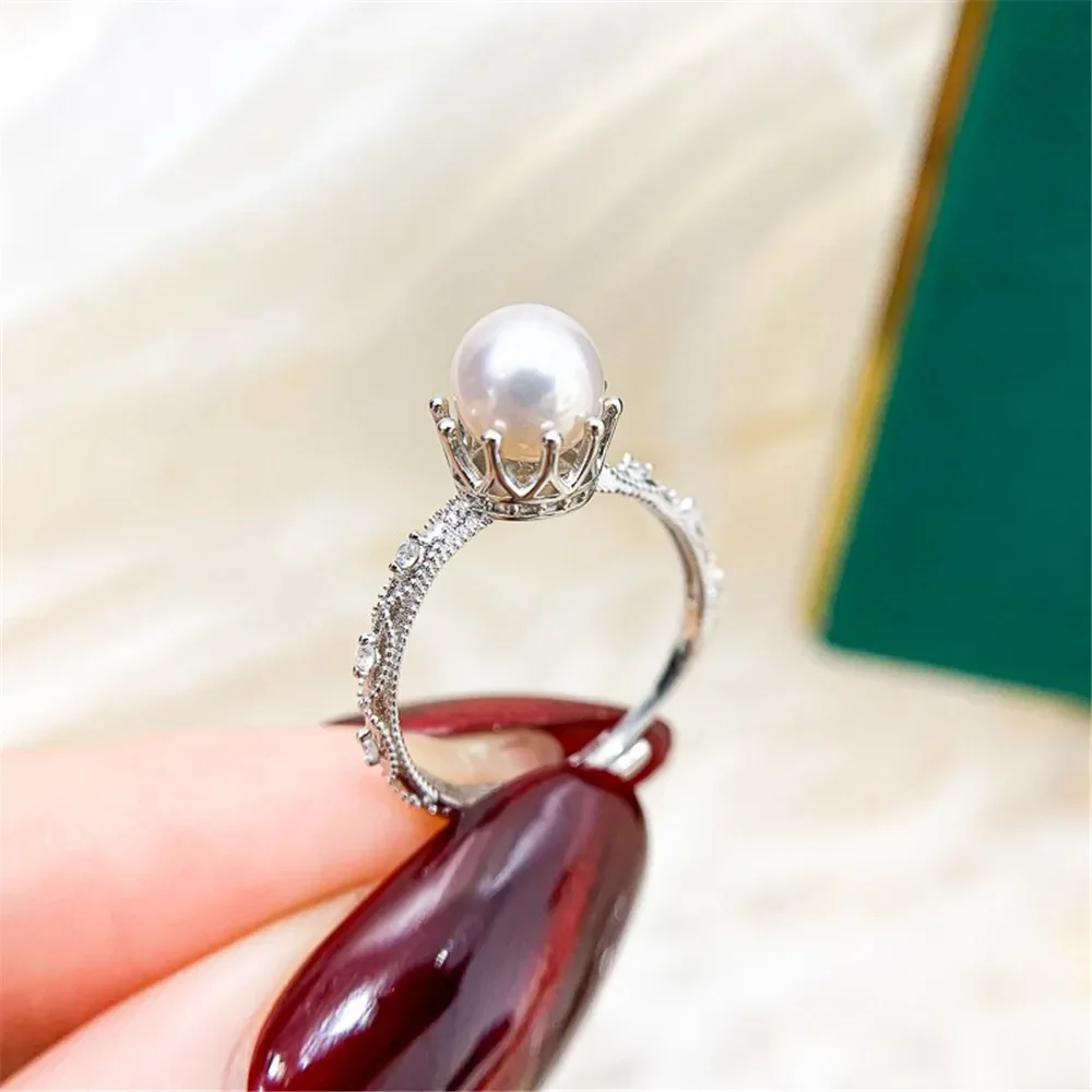 

Серьги-гвоздики из серебра 925 пробы с жемчугом, 6-7 мм