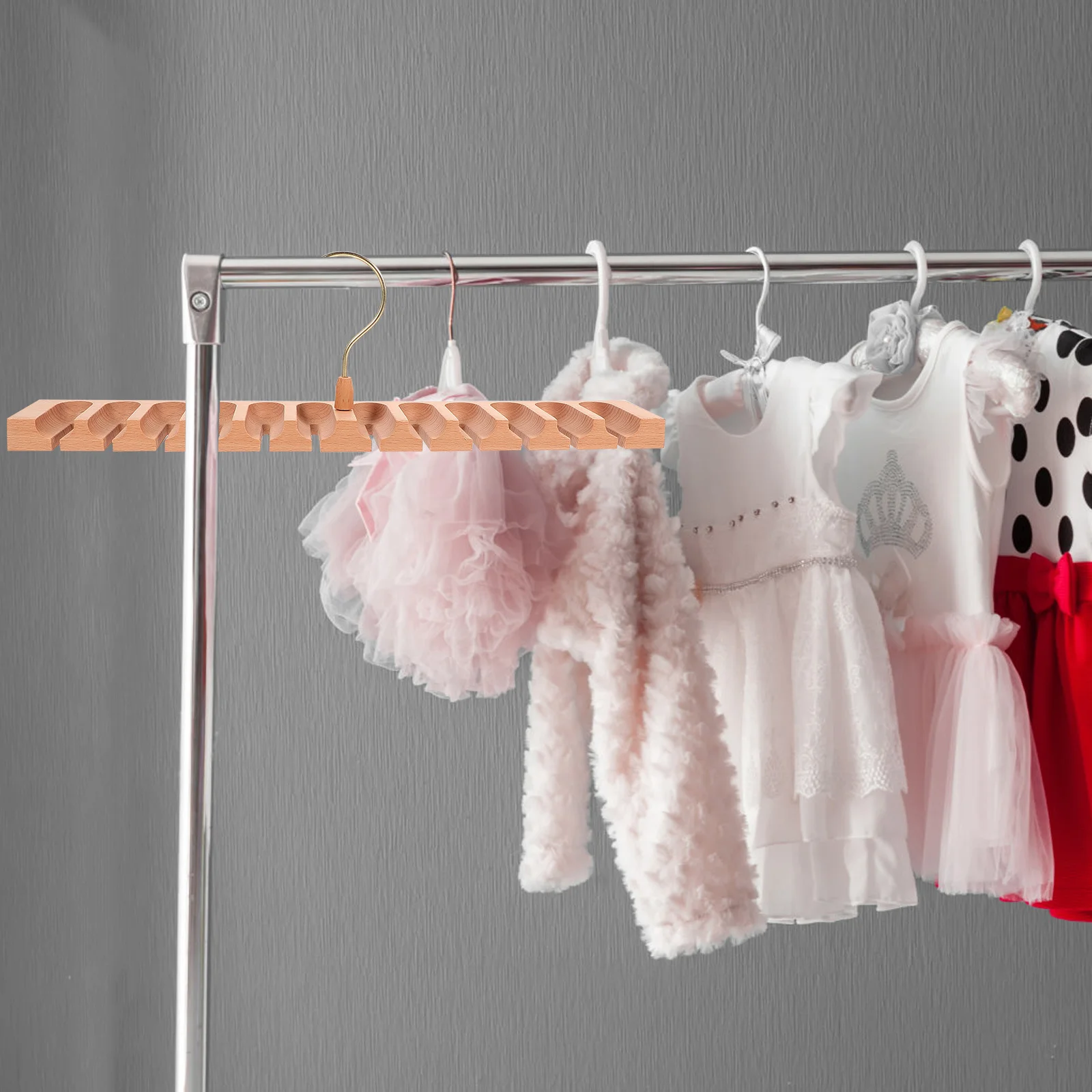 

Belt Organizer Rack 12 Compartments Large Capacity Hanging Holder Multifunctional Space Saving Belt Tie Storage