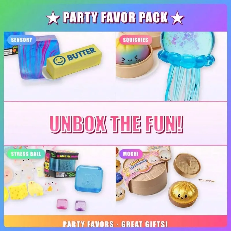 Mix Squishy Random Fun Blind Box Surprise Toys 1 Pcs Cute Fidget Toy Guaranteed Funny Stress Relief Squeeze view 3