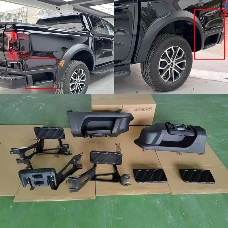 

Car Accessories Retractable Side Step Fit For Ford Ranger T9 2022 2023 2024 Retractable Side Foot Step Foot Side Board Bar