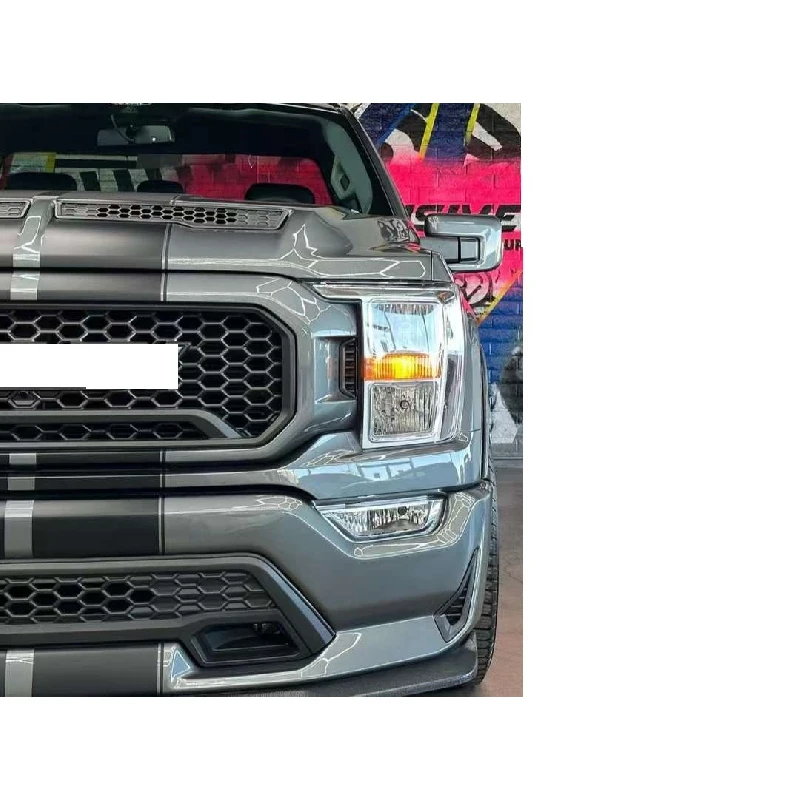 High Quality Custom‑shaped Body‑kit Front‑end Bumper Grille Aftermarket Buckle‑fit Component For Off‑Road Pick‑up Vehicle 2021‑U