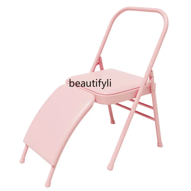 Yoga Chair Auxiliary Chair Thickened Delicated Inverted Stool Multifunctional Yoga Folding Chair