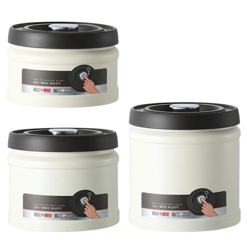 

Vacuum Seal Freshness Container Multifunctional Preservation Canister