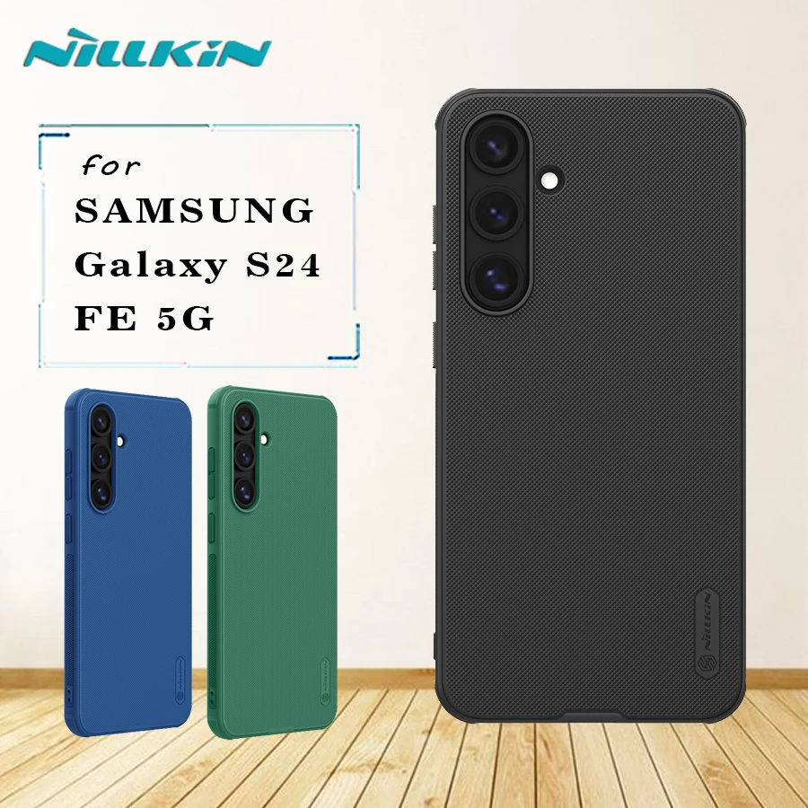 Чехол для Samsung Galaxy S24 FE 5G Nillkin Super Frosted Shield, ультратонкий жесткий чехол из ПК, защитная задняя крышка для S24 FE