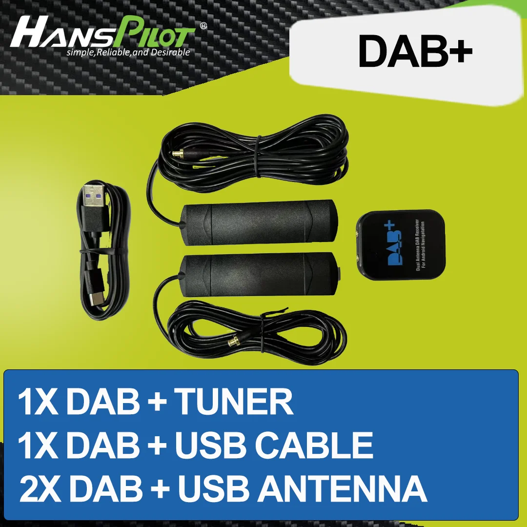 Dab+ Tuner With High Sensitive Antenna Support All Android Car Navigation Player