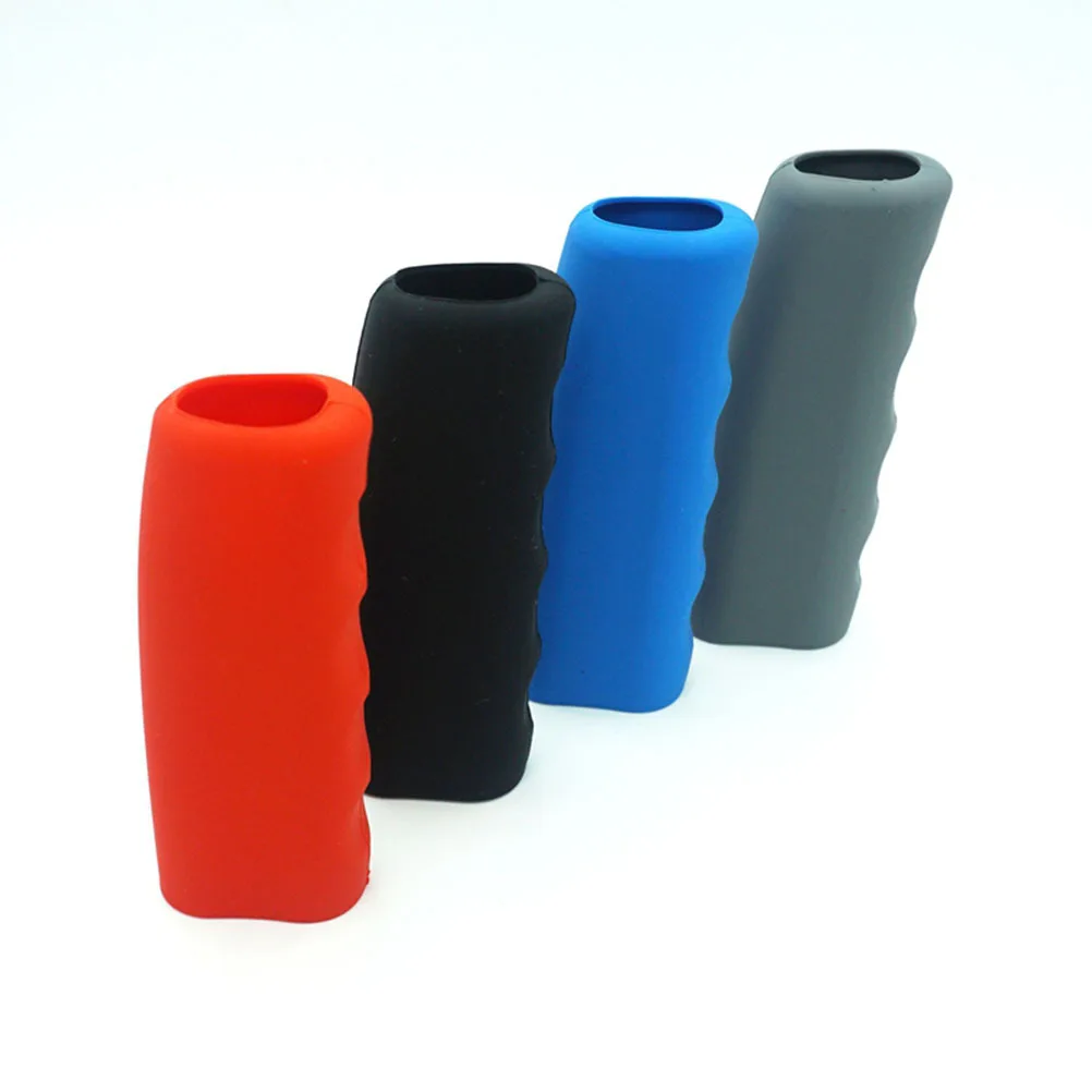 

Wave Shaped Handbrake Cover Silicone Dust-Proof Car Gear Shift Knob Protector Grey Hand Brake Sleeve Handbrake Skin