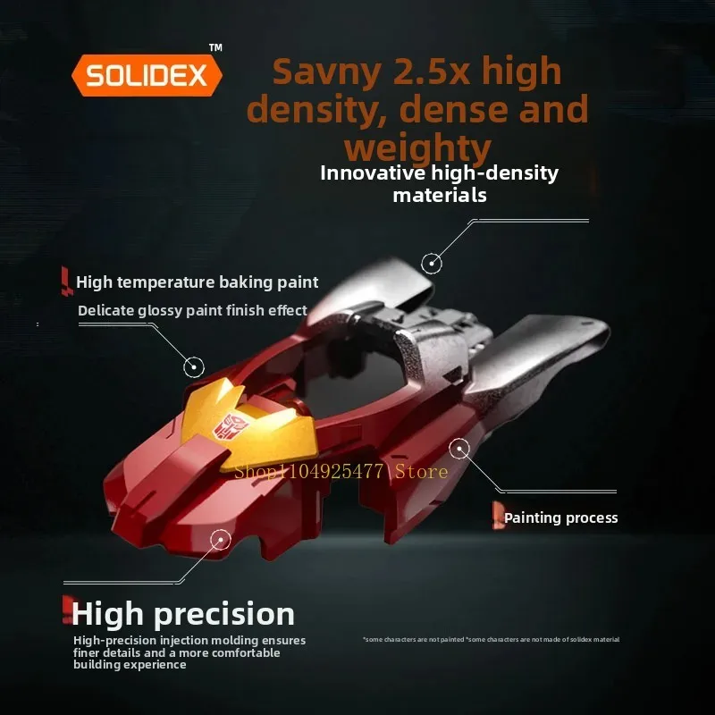 BLOKEES Transformers Block Car Leader C01 First Bullet Optimus Prime Megatron Assembled Toy Gift Model Desktop Ornament