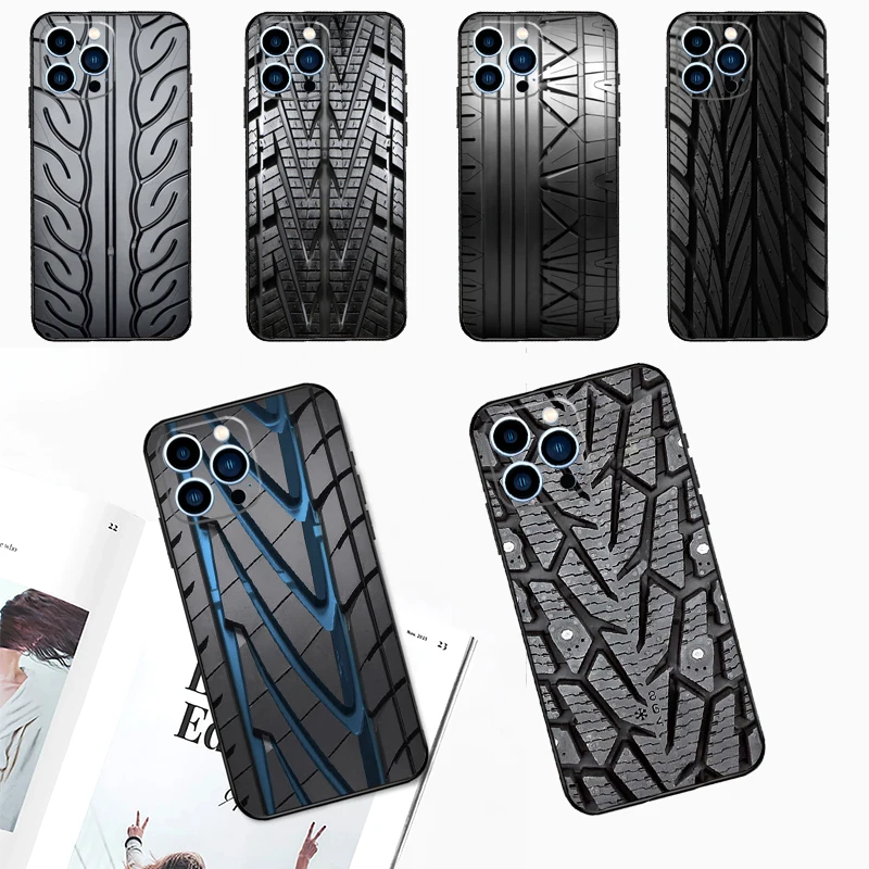 Black Tire Tyre Tre… - image