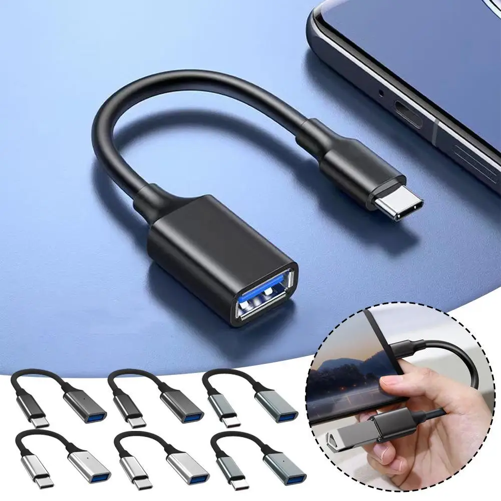 OTG Type C Male To USB 3.0 2.0 Female Cable Adapter USB To Type C Adapter Connector Data Cable Converter For MacBook Pro