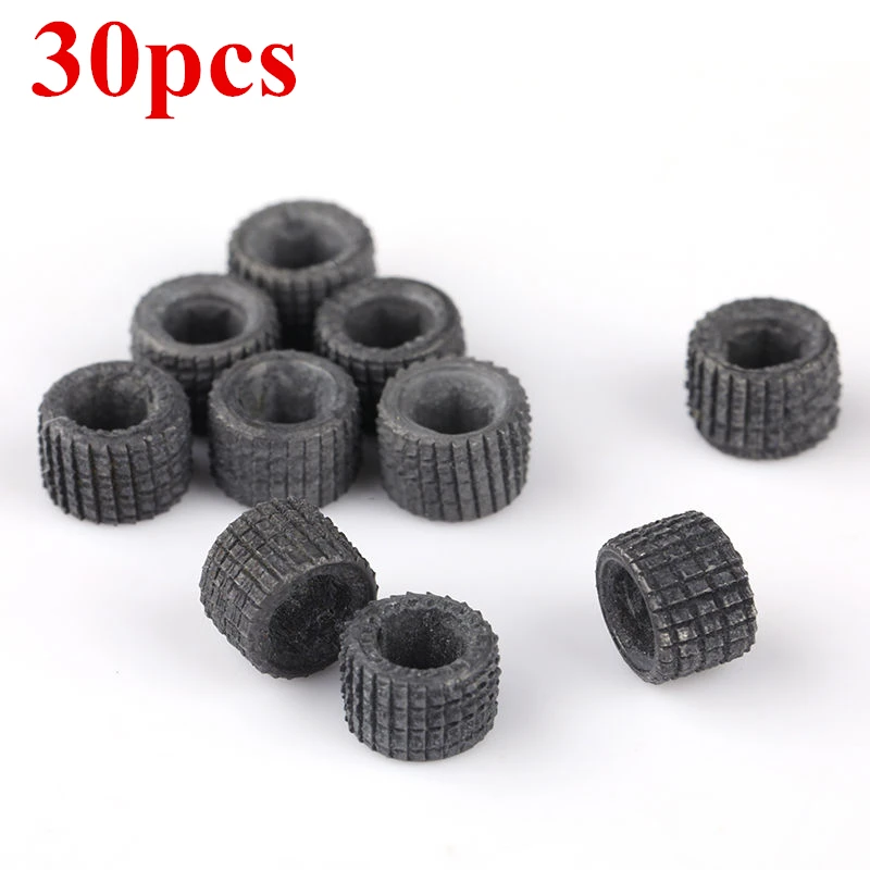 30pcs/Lot 4.7*3.4*2.2mm Replacement Steel Grinding Wheel For Dupont Gas Lighter Repair Service Universal Inner DIY Parts