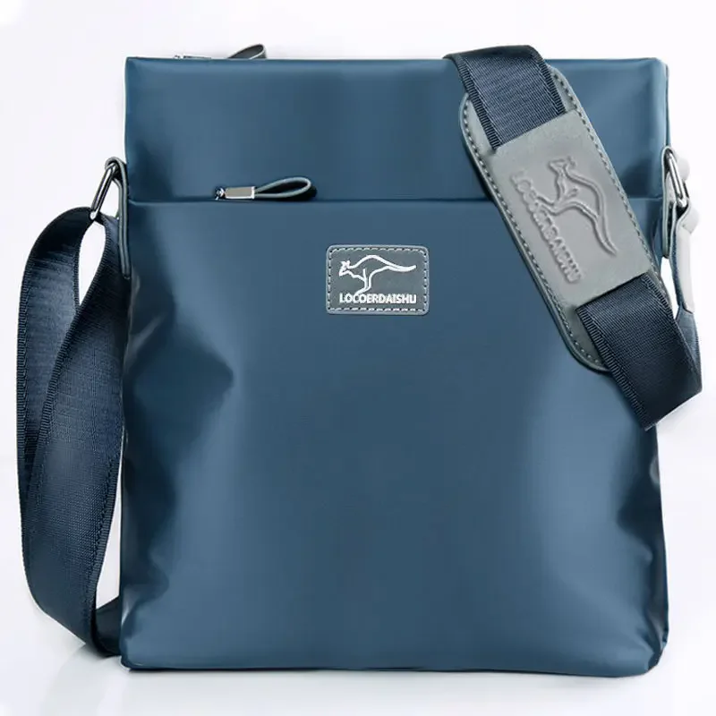 New Luxury Men's Crossbody Bag Waterproof Oxford Cloth Shoulder Bag Travel Strap Bag High Capacity Business Men's Crossbody Bag