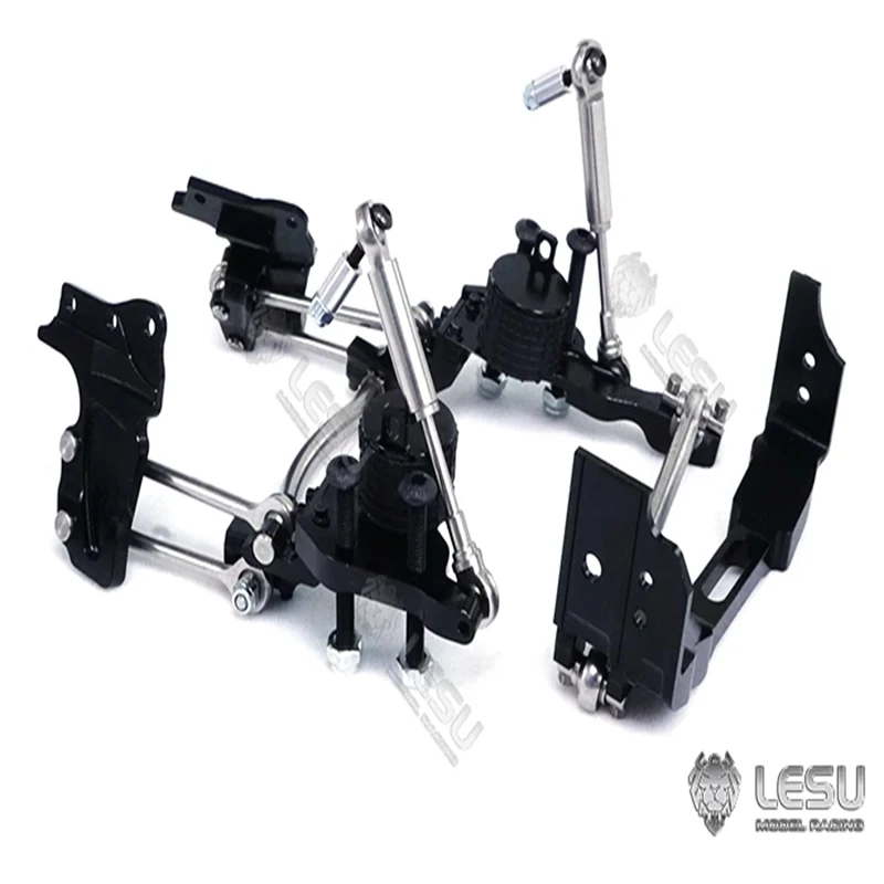 LESU Metal Air Bag Suspension of Front Axles 1/14 RC Tractor Truck DIY for Tamiyaya Model Parts TOUCAN HOBBY TH18265