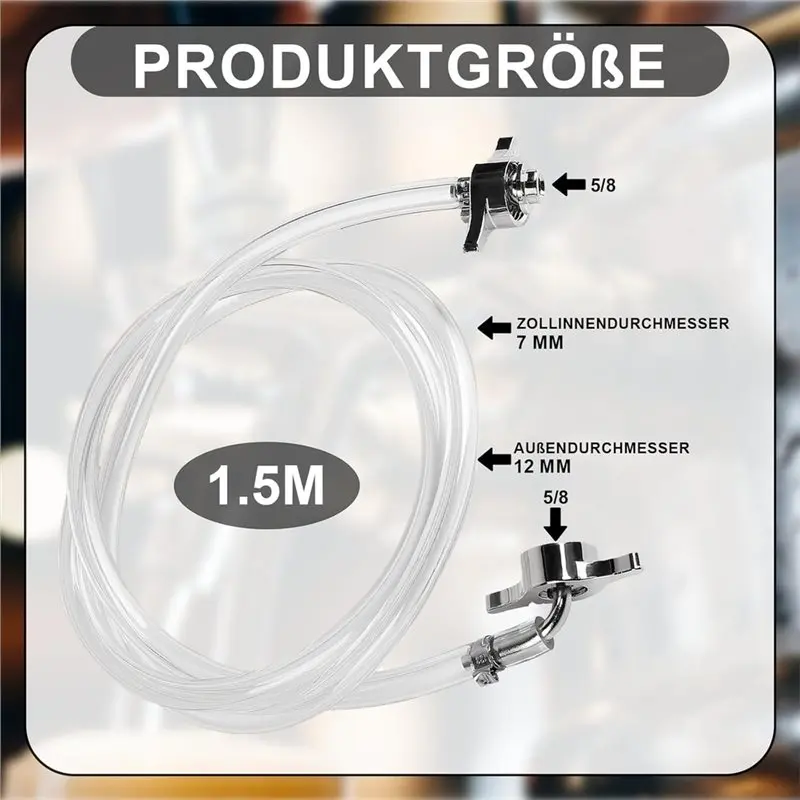 

LLCS-Adjustable For Beer Dispensing Tap-G5/8" Thread-For Beer Tap Included Hose And Accessories, Flow Control For Beverages