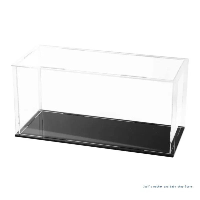 67JC Delicate Acrylic Storage for Case Model Figure Holder Box Tabletop Displaying