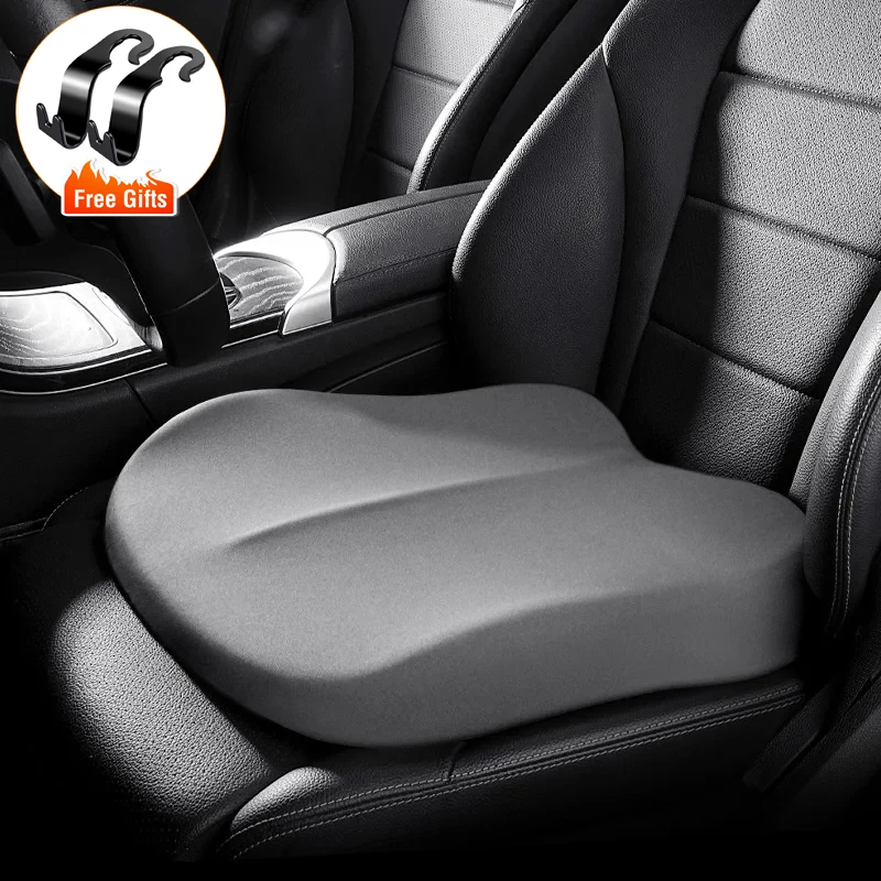 

Car Seat Heightening Cushion Automobile Driver Ass Height Increase Pad Memory Foam Seat Booster Cover Cushion