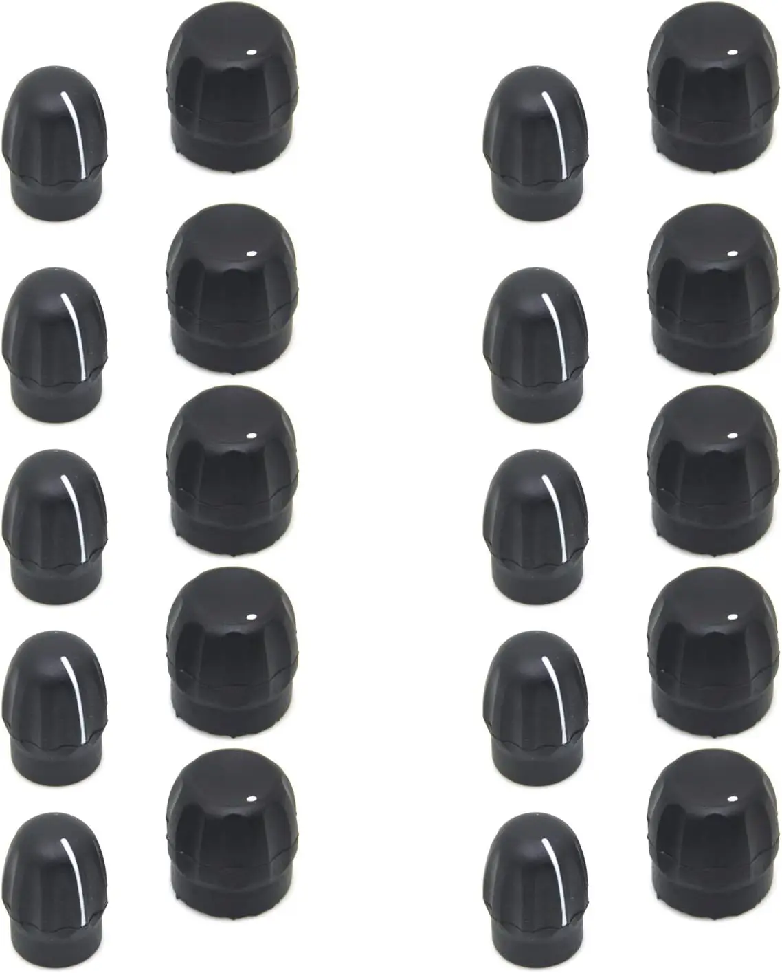 10pair Two Way Radio Volume and Channel Knob Button Cap for Motorola CP200 CP200D CP040 Pro5150 GP380 HT1250 CP150