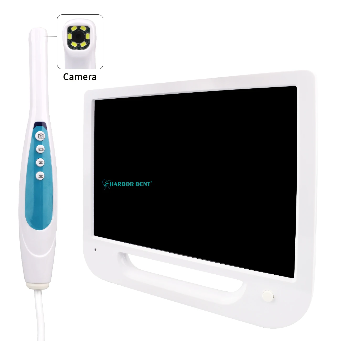 17inch Dental Medical Endoscope 6LED WiFi Arm Holder VGA Intra Oral Camera Dental Endoscope 17inch LCD Monitor Electric Power