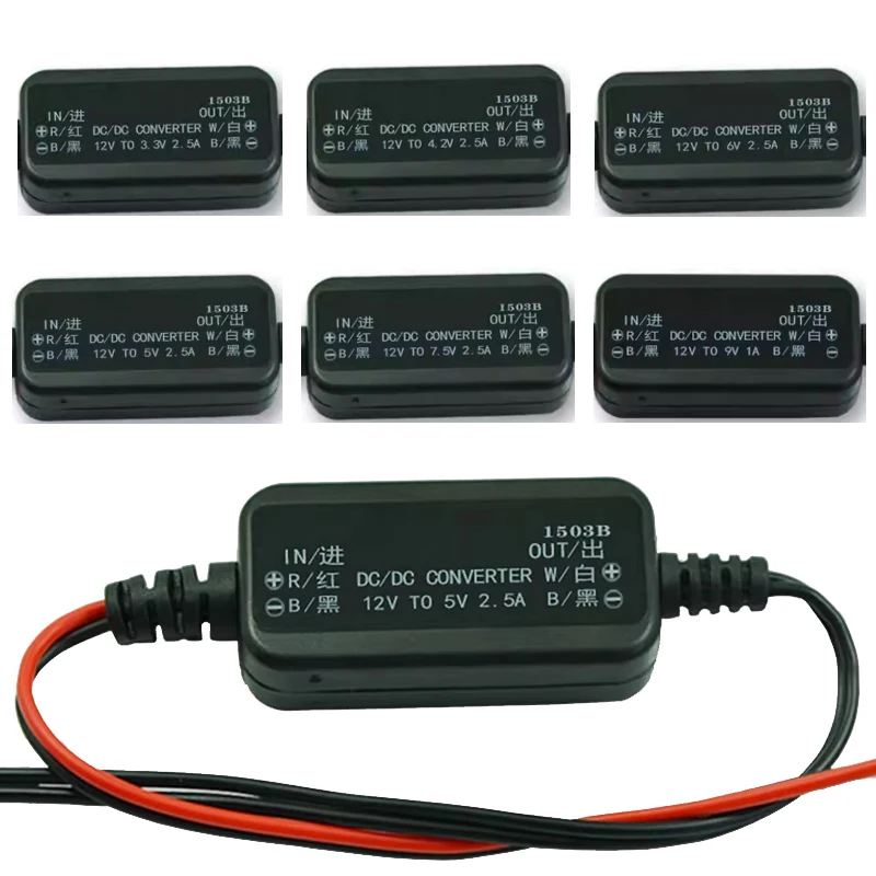 2.5A 12V to 3.3V 4.2V 5V 9V Non-Isolated DC-DC Buck Converter Step down Power