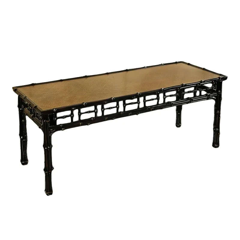 Art Studio Creative Space Dining Room Living Room and Outdoor Hotel Furniture Handmade Bamboo Drawing Table