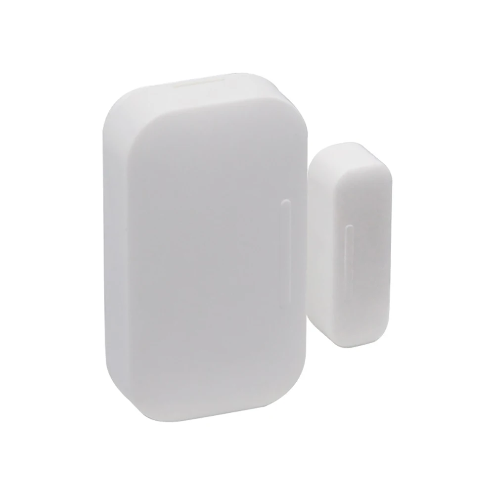 Умный датчик Tuya для окон и дверей, детектор сигнализации, приложение Smart Life, удаленный монитор, поддержка домашней безопасности, помощник Alexa