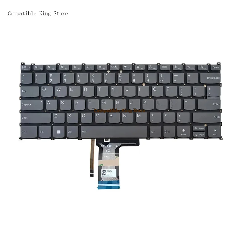 dd US Backlit Keyboard For Lenovo Yoga 7 14IRL8 ARP8 Yoga 7 2-in-1 14AHP9 14IML9