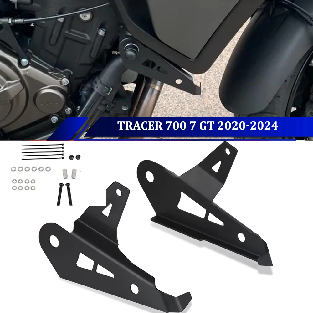 

Tracer 700 7 GT Led Work Light Mount Bracket Auxiliary Fog Light Mounting Holder For YAMAHA TRACER7GT TRACER700 TRACER7 7GT