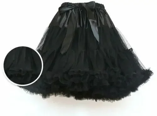 Lolita Petticoat Crinoline Unterrock Tutu Rock Hippy Cosplay