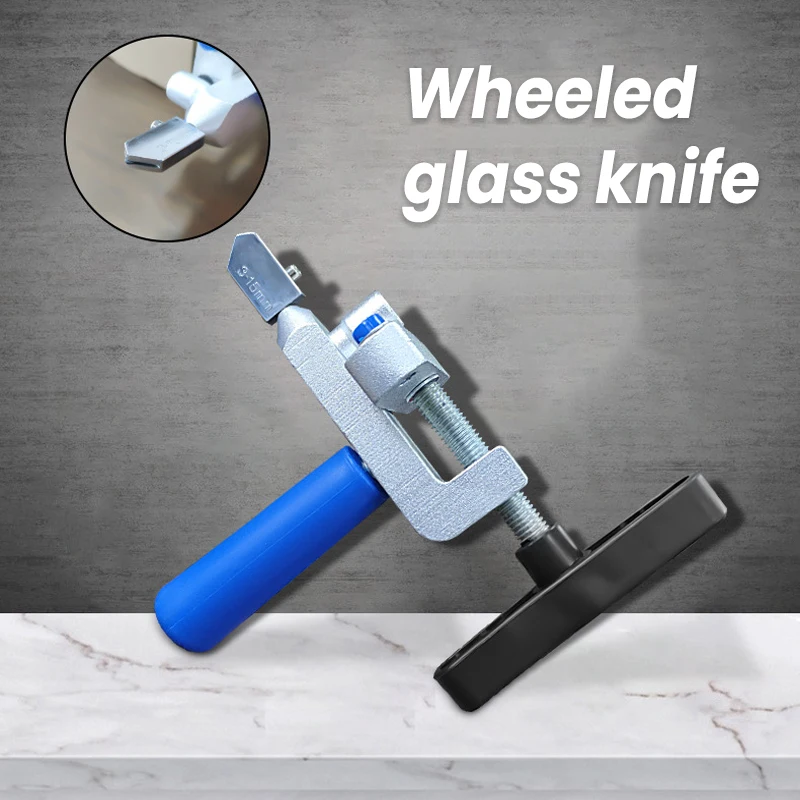 Manual Integrated Glass Cutter Ceramic Tile Opener Pushing And Cutting Knife Ceramic Tile Glass Cutter Glass Cutter Bit Equipmen