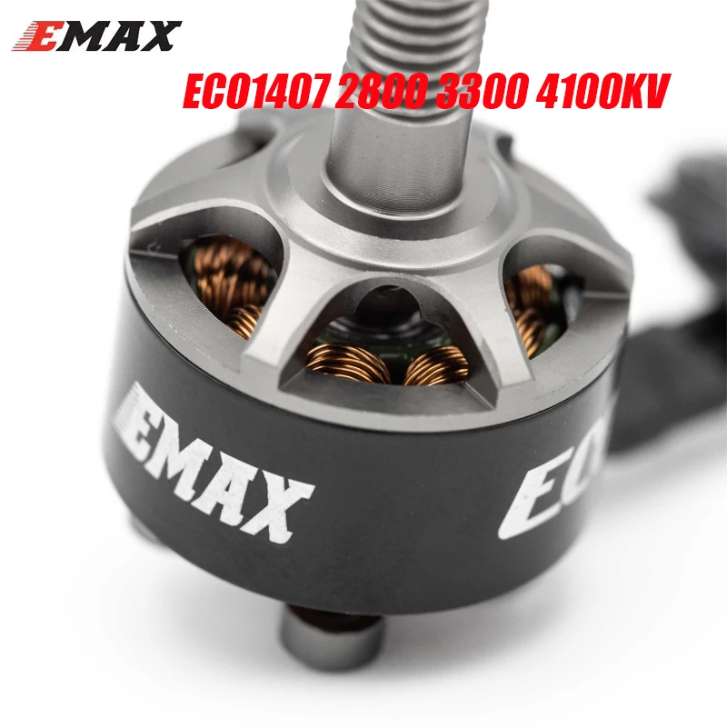 2PCS Emax ECO1407 2800KV 3300KV 4100KV Aircraft Model FPV Crossing Brushless Motor