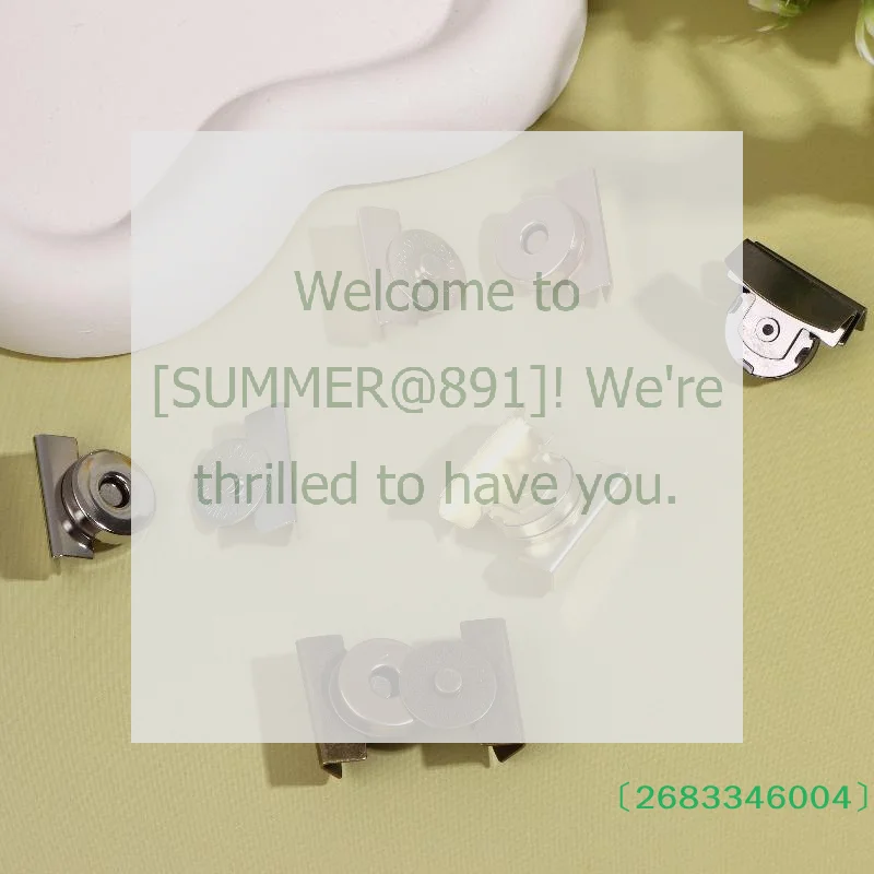 صناعة المحافظ اليدوية: 6 قطع من أبازيم مغناطيسية غير خياطة لمشاريع DIY [CC88]