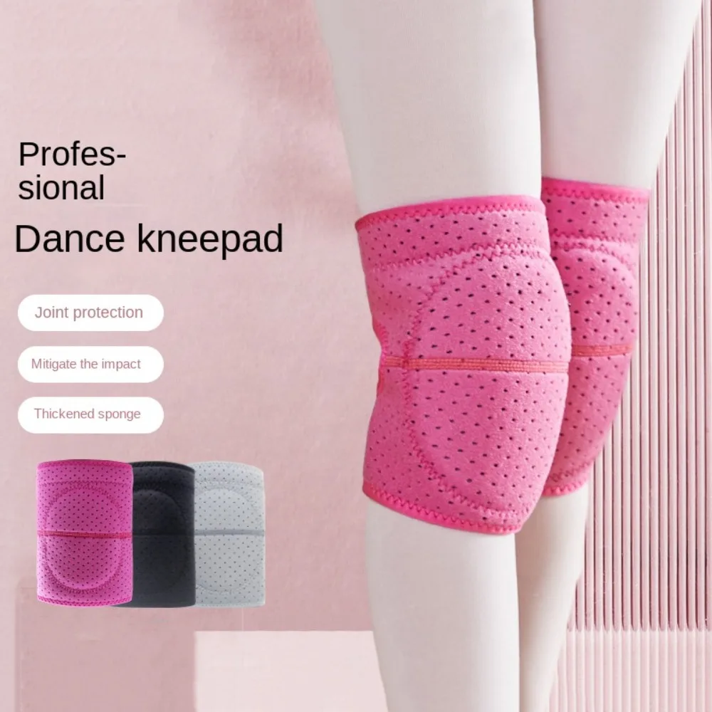 

Rose Red Black Grey Knee Pads New Thicker Sponge Elastic Patella Brace Support Sports Supplies Dancing Yoga