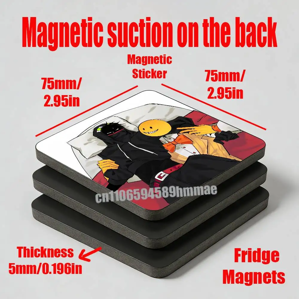 For Verity Thatmob Fridge Magnets Freezer Metal Cabinet Custom Refrigerator Magnetic Card Case