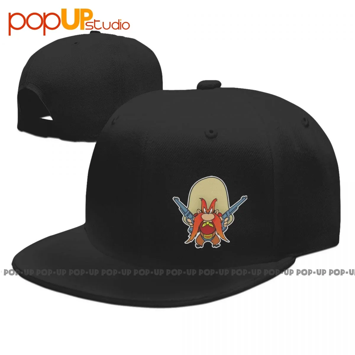 Gift Yosemite Sam Cowboy 49Er Pistol Shooting Revolvers Cartoon Wild We Snapback Cap Design Baseball Caps