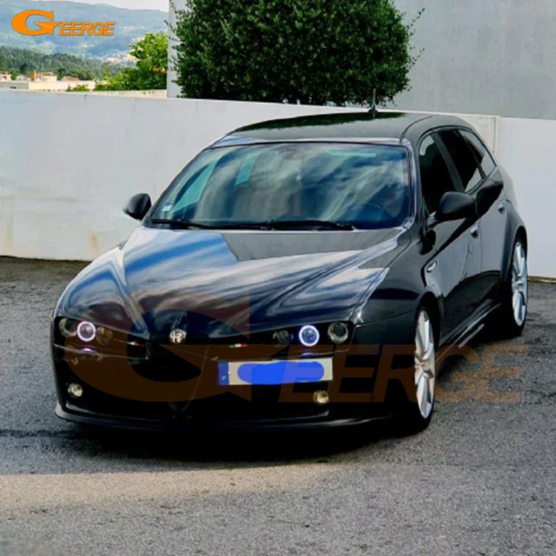 

For Alfa Romeo 159 Brera Spider Day Light Excellent 2 Pcs Ultra Bright COB Led Angel Eyes Kit Halo Rings