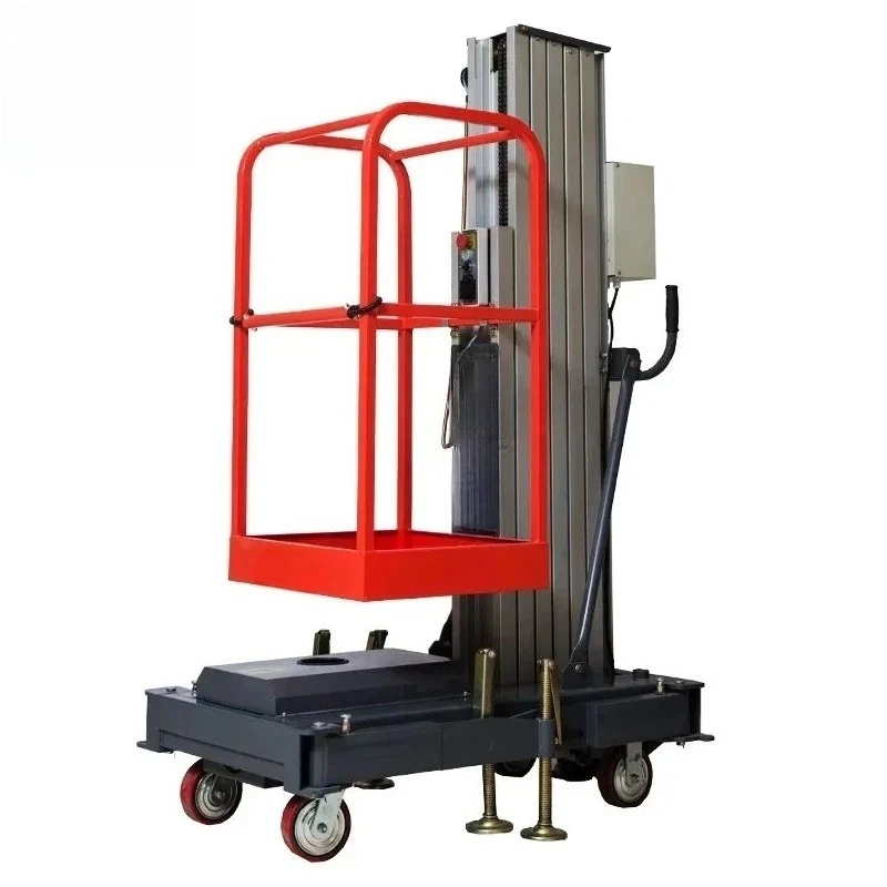 Hydraulic Aluminum Alloy Lifting Suspended Platform Aerial Lift