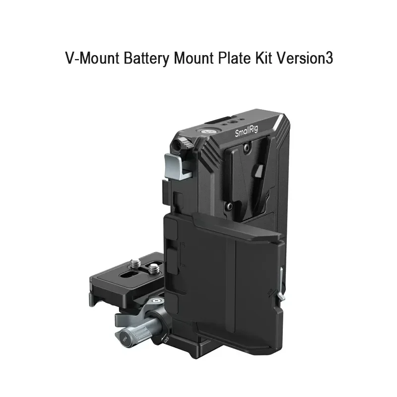NEW For SmallRig 5315 Aluminum V-Mount Battery Mount Plate Kit for / DSLR/Mirrorless Cameras Arca- Foldable Design Quick