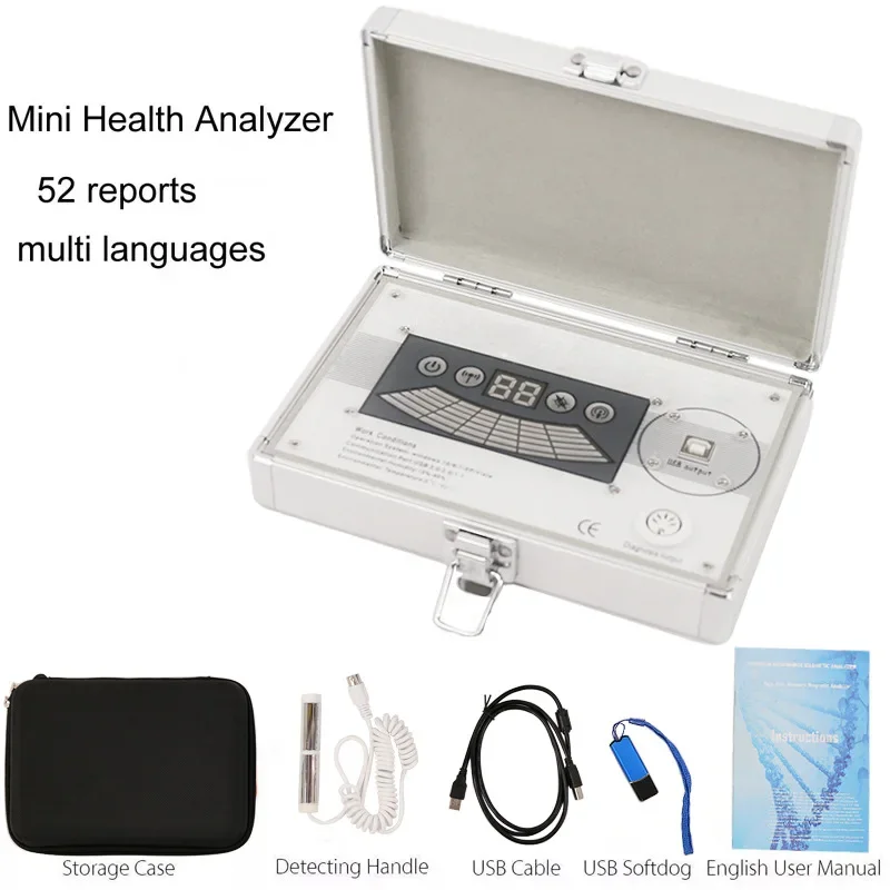 New  Magnetic Resonance Body Analyzer Whole Body Health Scanner With 54 Reports Tesing Healthy Body Machine