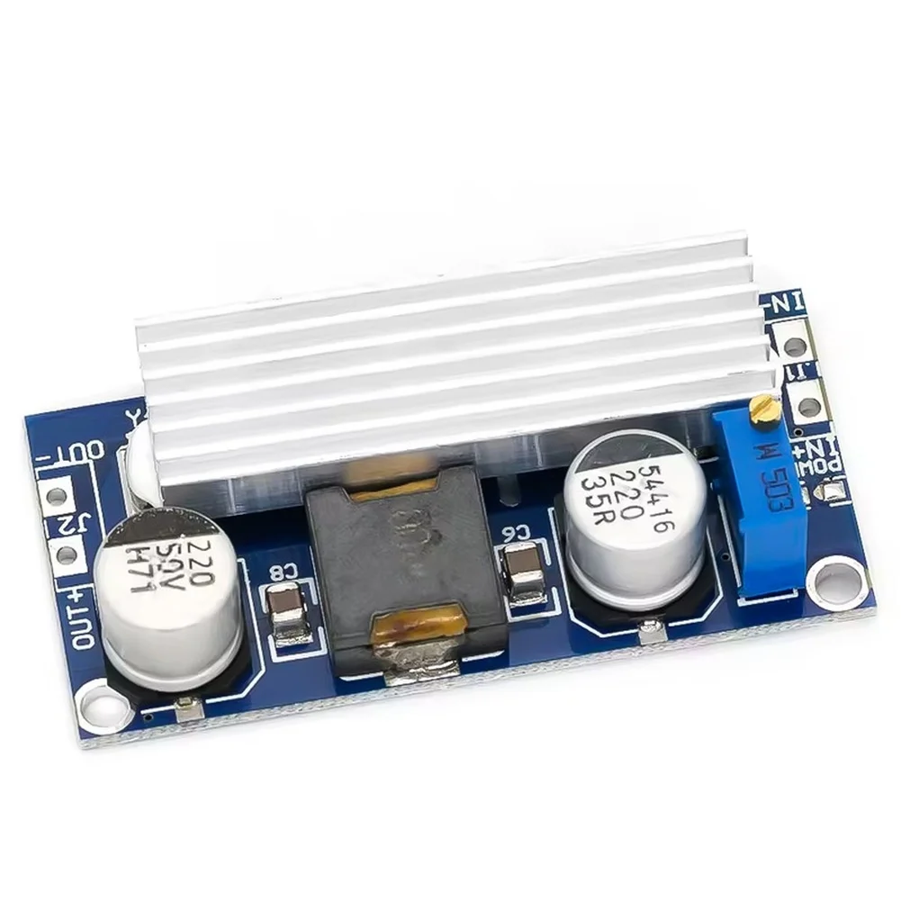 Para XL6009 6A DC módulo convertidor de refuerzo 100W fuente de alimentación de aumento voltaje ajustable 3,5 a 35V entrada 4 a 30V