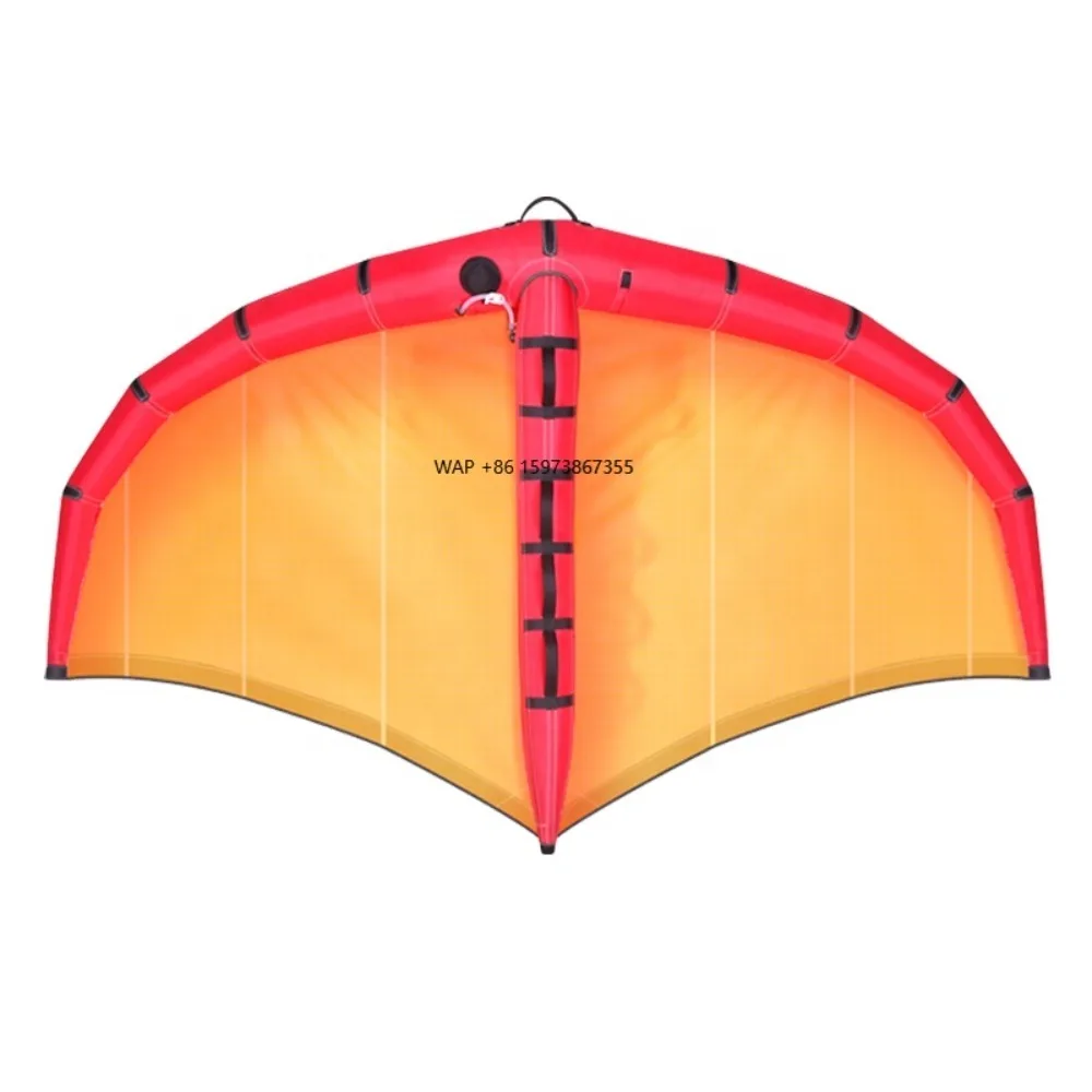 

Hot Sale Red Surfing Wings Spinnaker Kite Windsurfing Surfing Kite High Quality Kite Surfing