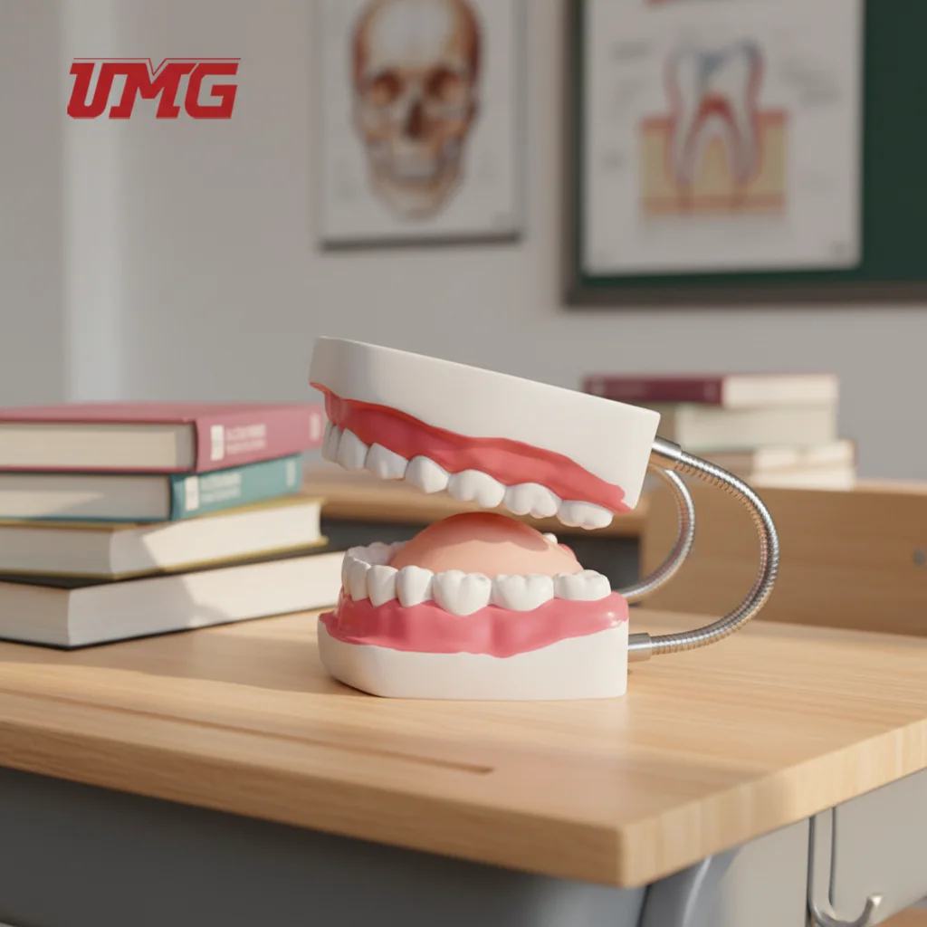 6 Times Enlarged 28 Teeth Child Oral Hygiene Teaching Model with Tongue Dental Clinic Brushing Demonstration Training