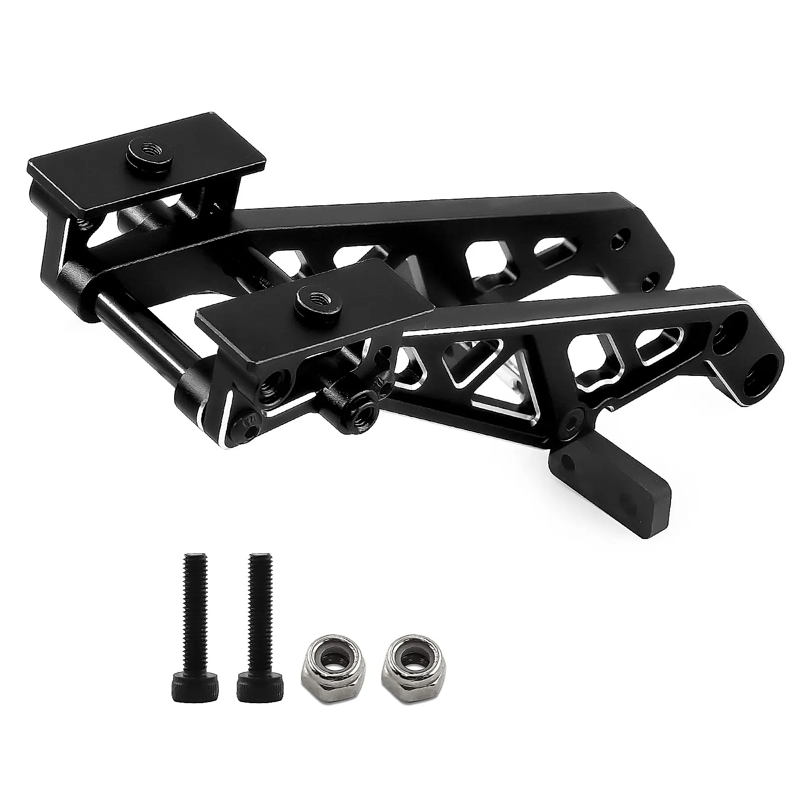 Heckflügelhalterung aus Metall # ARA320758 für ARRMA 1/8 Kraton V6 6S EXB Notorious RC Truck Upgrade Teil-Heckflügelhalterung aus Aluminiumlegierung