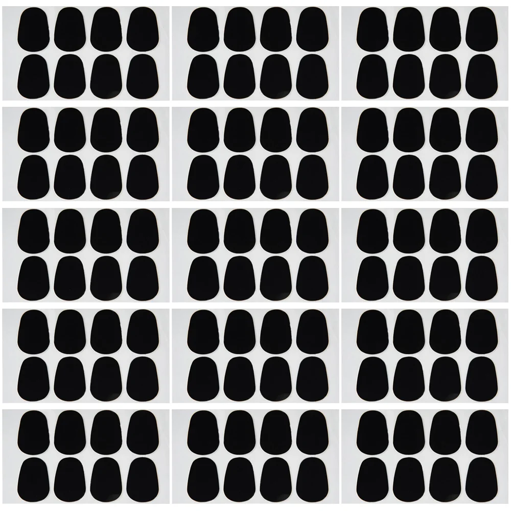 

50 Pcs Saxophone Tooth Pad Alto Mouthpiece Clarinet Adhesive Parts Clarinets Silicone Cushions Pads Bee Accessories Patches